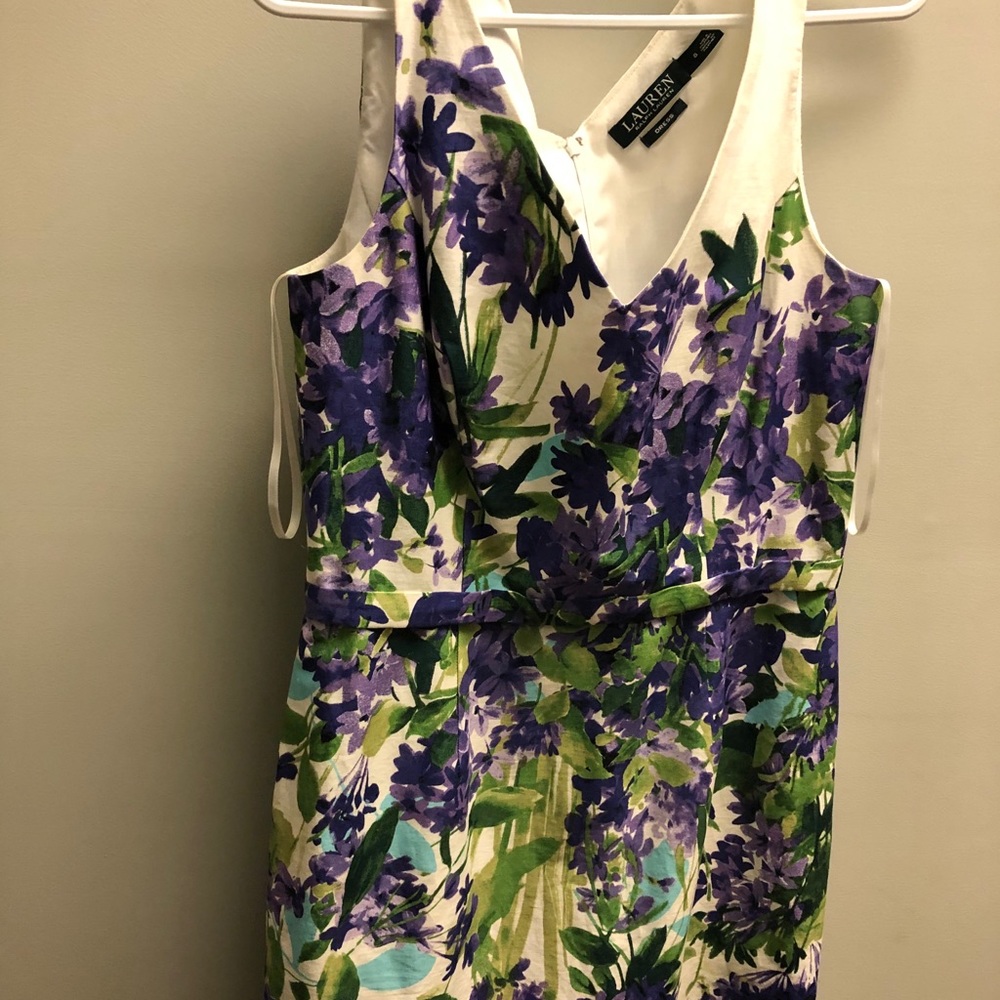 Ralph Lauren Size 8 Floral Dress